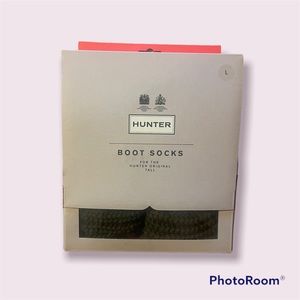 NIB Hunter Boot Socks - Swamp Green - Size L - Unisex - see sizing below